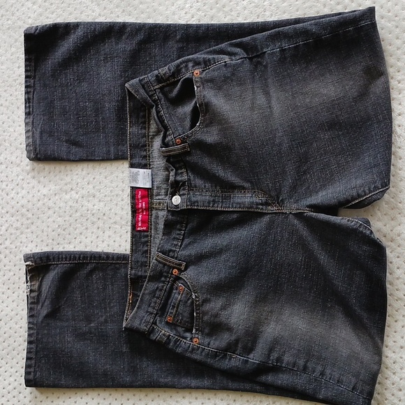 Rare Vintage Levi’s 515 Bootcut Jeans - Charcoal Black Faded Y2K 16 women's - Picture 15 of 15